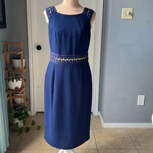 Antonio Melani Black and Navy dress